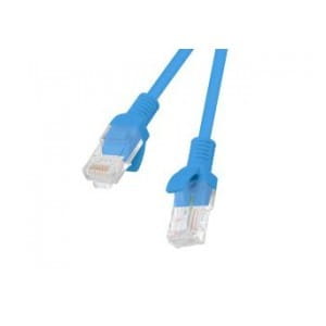 Patchcord Lanberg UTP kat.6 0,5m niebieski