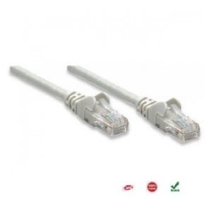 PatchCord 100% miedź Intellinet Cat.6 UTP, 1,5m, szary