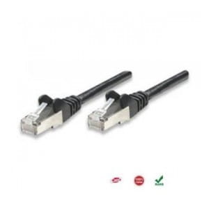 PatchCord 100% miedź Intellinet Cat.6 UTP, 1m, czarny