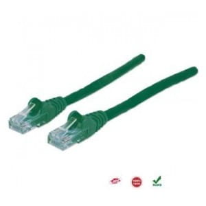 PatchCord 100% miedź Intellinet Cat.6 UTP, 0,5m, zielony
