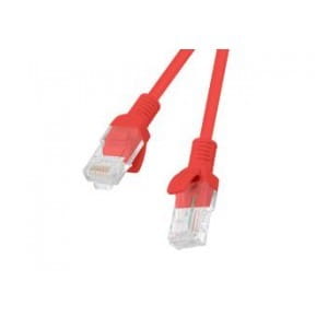 Patchcord Lanberg UTP kat.6 5m czerwony