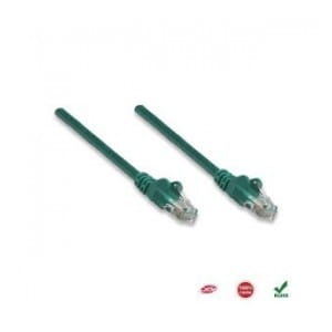 PatchCord 100% miedź Intellinet Cat.5e UTP, 2m, zielony