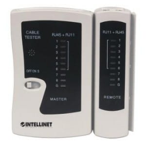 Tester okablowania Intellinet RJ45/12/11 PROLAN