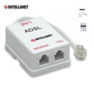 Rozdzielacz Intellinet 2/1 RJ11 ADSL