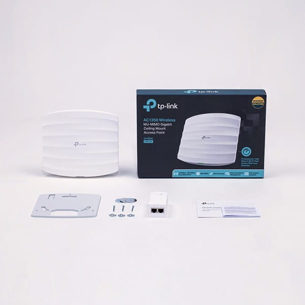 TP-LINK access point EAP225 2.4GHz i 5GHz, extender/ wzmacniacz, PoE, 1300Mbps, zintegrowana bateria anténa, 802.11n, Beamforming,