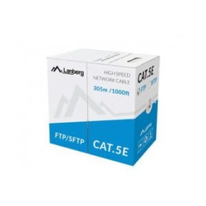Kabel FTP Lanberg 100Mb/s 305m drut CCA