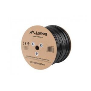 Kabel FTP Lanberg kat. 5e 305m drut CU outdoor żelowany