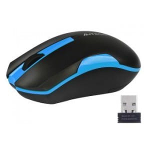 Mysz bezprzewodowa A4Tech V-TRACK G3-200N-1 Black+Blue WRLS