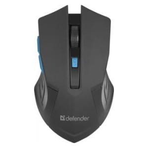 Mysz bezprzewodowa Defender ACCURA MM-275 optyczna 1600dpi 6P czarno-niebieska