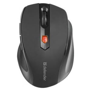 Mysz bezprzewodowa Defender ULTRA MM-315 optyczna 1600dpi 6P czarna