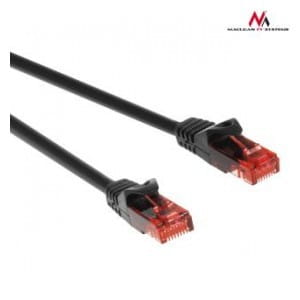 Patchcord Maclean MCTV-302 B UTP cat6 wtyk-wtyk 2m czarny