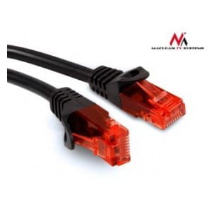 Patchcord Maclean MCTV-756 UTP cat6 wtyk-wtyk 7,5m czarny
