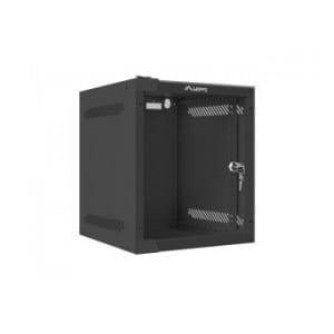 Szafa instalacyjna Rack wisząca 10" 6U 280x310mm czarna Lanberg (flat pack)