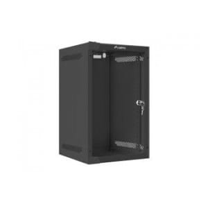 Szafa instalacyjna Rack wisząca 10" 9U 280x310 czarna Lanberg (flat pack)