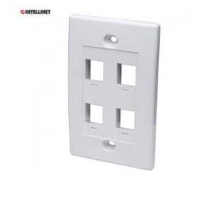 Panel 4-portowy Intellinet na moduły Keystone