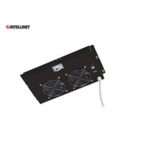 Panel chłodzący Intellinet Rack 19" 2x23W, sufitowy z termostatem