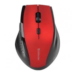 Mysz bezprzewodowa Defender ACCURA MM-365 optyczna 1600dpi 6P czerwona