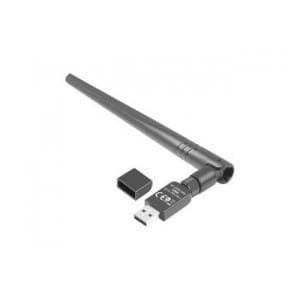 Karta sieciowa bezprzewodowa Lanberg USB N300 1 wewn. antena + 1 zewn. antena