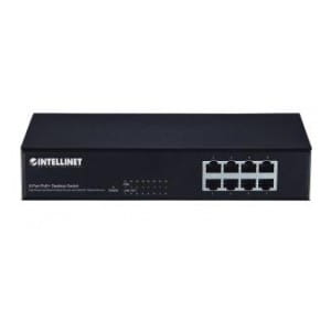 Switch niezarządzalny Intellinet 8x 10/100 Mbps PoE+ 140W Desktop