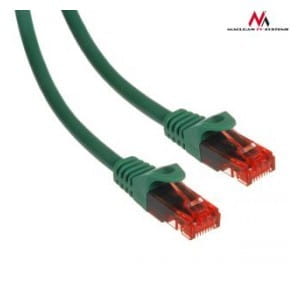Patchcord Maclean MCTV-300 G UTP cat6 wtyk-wtyk 0,5m zielony