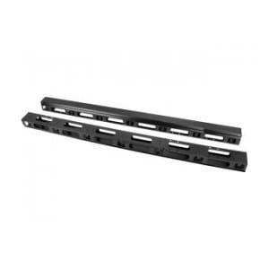 Organizer kabli Lanberg AK-1208-B pionowy do szaf stojących 32U czarny