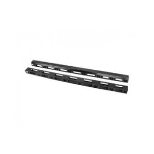 Organizer kabli Lanberg AK-1209-B pionowy do szaf stojących 37U czarny