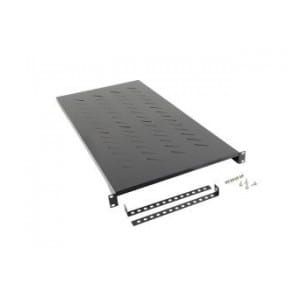 Półka do szaf 19" 1200mm czarna Lanberg (1U/483x900mm udźwig do 25kg, montaż 4-punktowy)