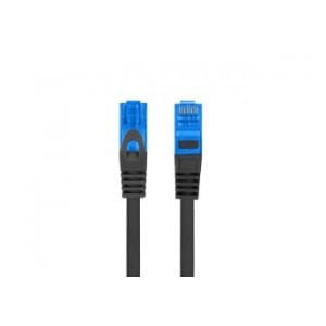 Patchcord Lanberg S/FTP kat.6A 10m LSZH CCA fluke passed czarny