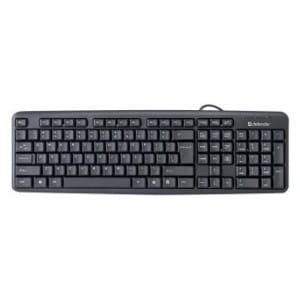 Klawiatura przewodowa Defender ELEMENT HB-520 USB czarna