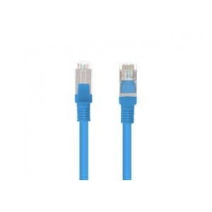 Patchcord Lanberg FTP kat.5e 30m niebieski fluke passed