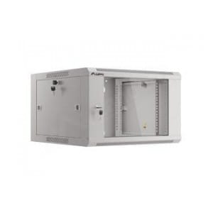 Szafa instalacyjna Rack wisząca 19" 6U 570x600 szybki montaż szara Lanberg (flat pack)