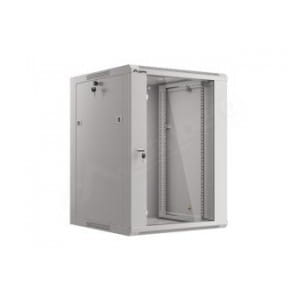 Szafa instalacyjna wisząca 19" 15U 570x600 szybki montaż szara Lanberg (flat pack)
