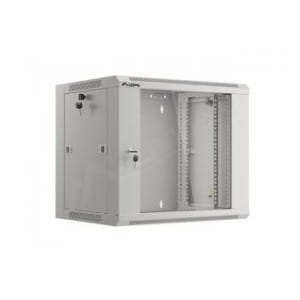 Szafa instalacyjna wisząca 19" 9U 570x450 szybki montaż szara Lanberg (flat pack)