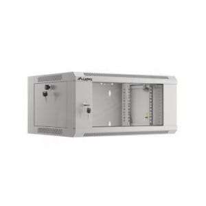 Szafa instalacyjna Rack wisząca 19" 4U 570x450 szybki montaż szara Lanberg (flat pack)