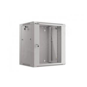 Szafa instalacyjna wisząca 19" 12U 570x450 szybki montaż szara Lanberg (flat pack)