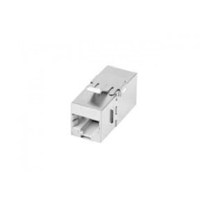 Łącznik Keystone Lanberg gniazdo RJ45 -> RJ45 FTP kat.6 90 złączka sieciowa