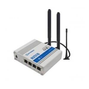 Router Wi-Fi Teltonika RUTX10, Dual Band 802.11ac, 4x LAN/WAN Gigabit, USB, Bluetooth