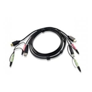 Kabel KVM ATEN 2L-7D02UH 1,8m USB/HDMI/Audio