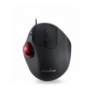 Mysz przewodowa Perixx PERIMICE 517 laserowa trackball 34mm czarna