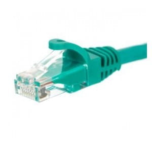Patchcord RJ45, Netrack osłonka zalewana, kat. 5e UTP, 3m zielony