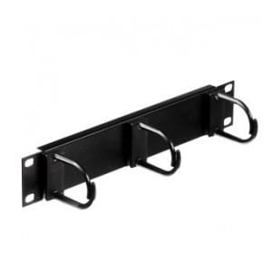 Organizator kabli 10''/1U - czarny Netrack