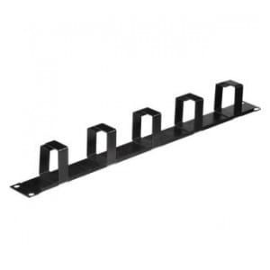 Organizator kabli 19''/1U - czarny Netrack