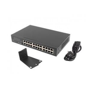 Switch niezarządzalny Lanberg 24x 1Gb Gigabit Ethernet Rack 19"