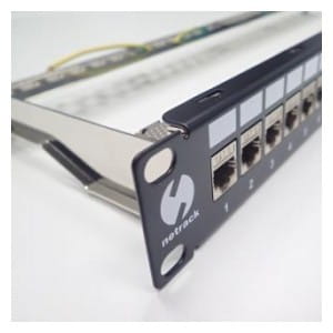 Patch panel keystone 19" 24-porty, FTP Netrack