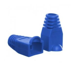 Osłonka na wtyk RJ45 8p niebieska (100 szt) Netrack