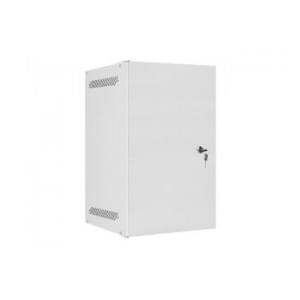 Szafa instalacyjna Rack wisząca 10" 9U 280x310mm szara Lanberg (flat pack) drzwi metalowe