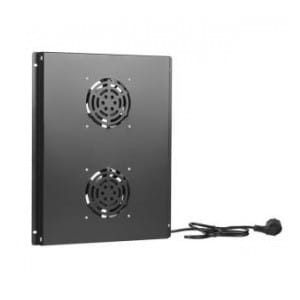 Panel wentylacyjny Netrack  2F do szaf RACK stojących, 600mm głębokość