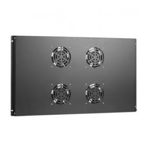 Panel wentylacyjny Netrack  4F do szaf RACK stojących, 1200mm głębokość