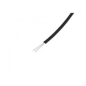 Kabel telefoniczny Lanberg 100m 2-żyły czarny płaski