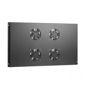 Panel wentylacyjny Netrack  4F do szaf RACK stojących, 1000mm głębokość